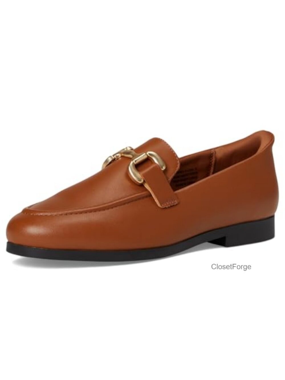 Faux Leather Loafers Hands Free Slip On Comfortable